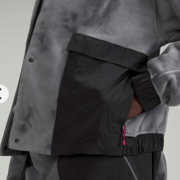 Lululemon Lab Diamond Dye Fleece Set – Jacket + Joggers – Size 8 – Rare - Picture 7 of 16